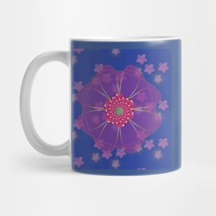 Flower spiral Mug